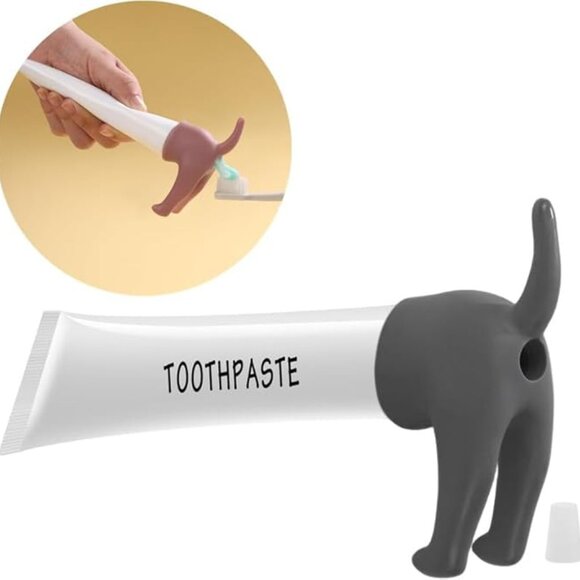 Novelty Dog Butt Topper for Toothpaste - Picture 3 of 4